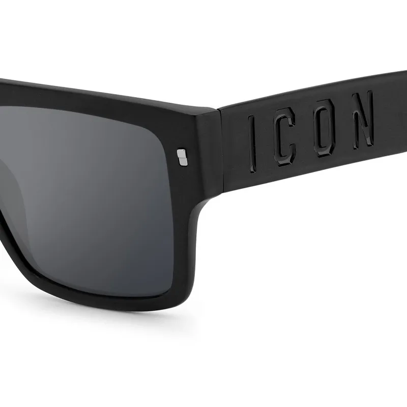 Dsquared2 Icon 0003/s 003/T4 MATT BLACK - immagine 2