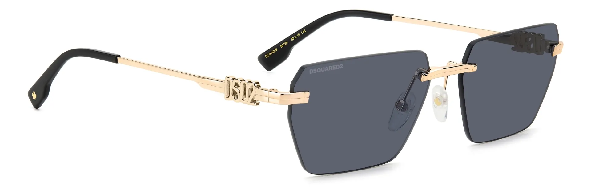 Dsquared2 D2 0102/s 807/2K BLACK - immagine 3