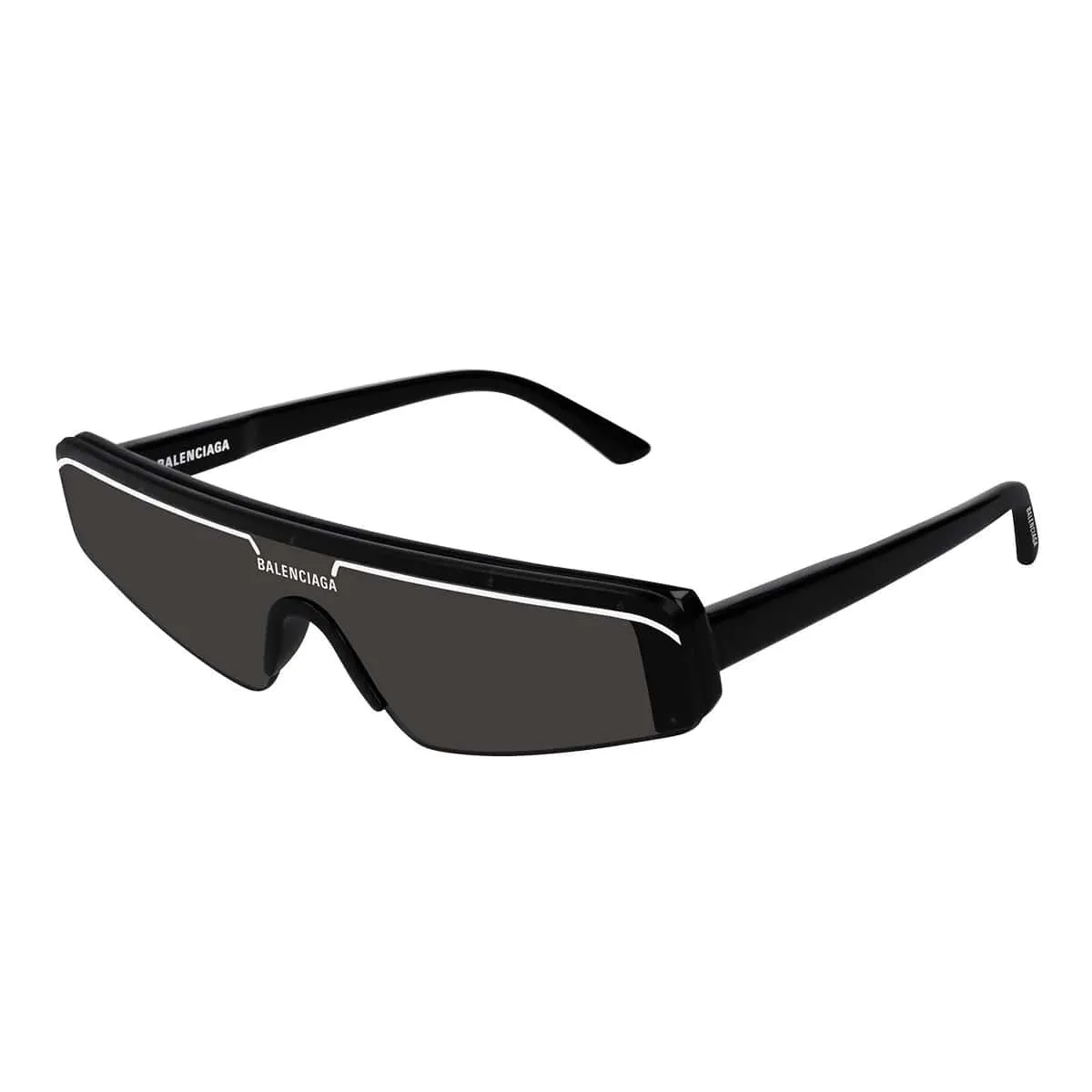 Balenciaga BB0003S 001 black black grey - immagine 2
