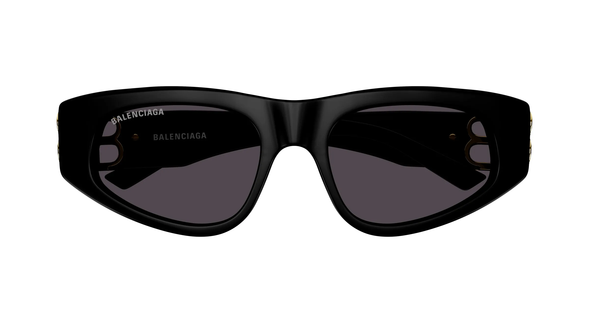 Balenciaga BB0095S 001 black gold grey