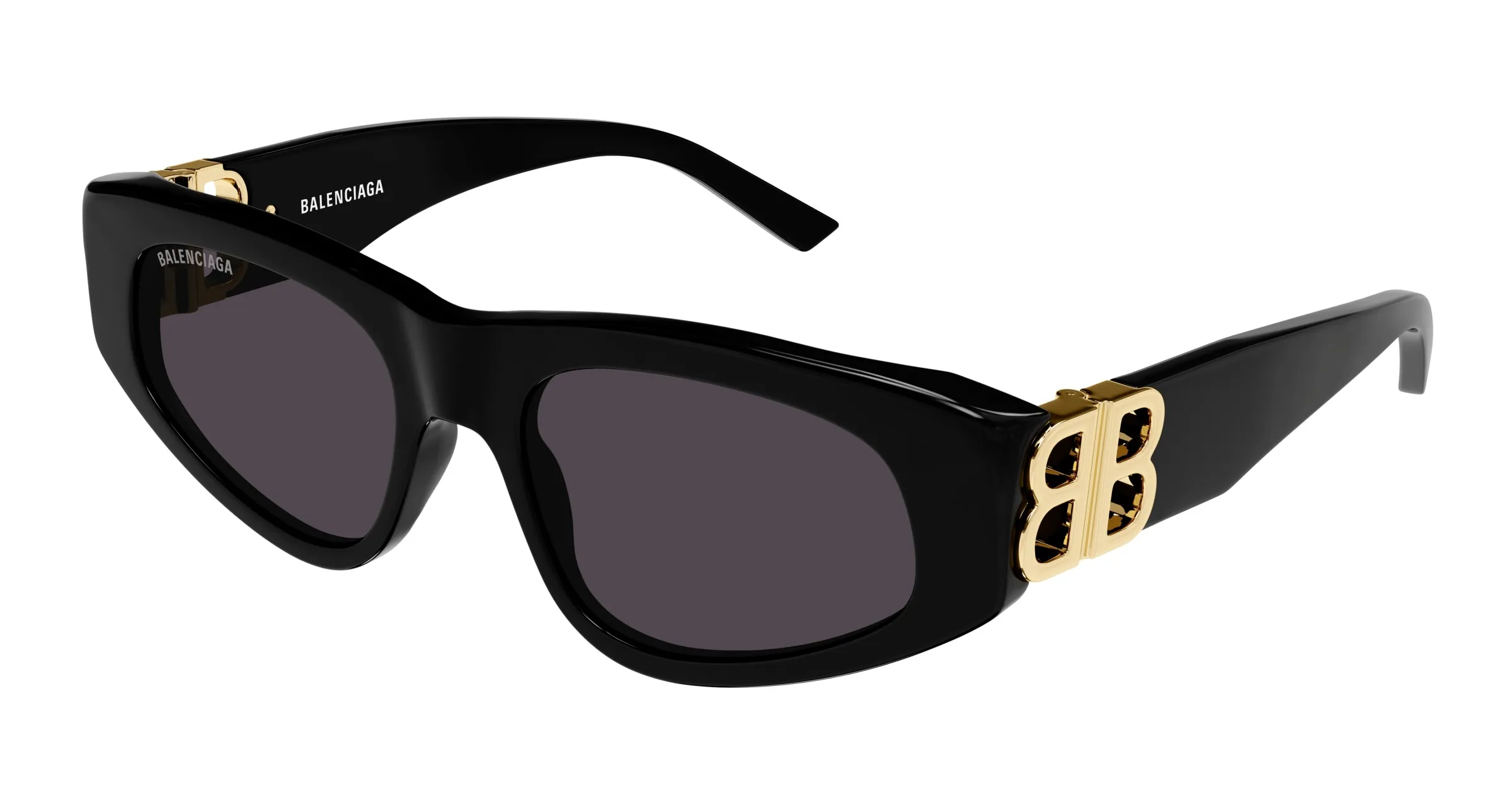 Balenciaga BB0095S 001 black gold grey - immagine 2