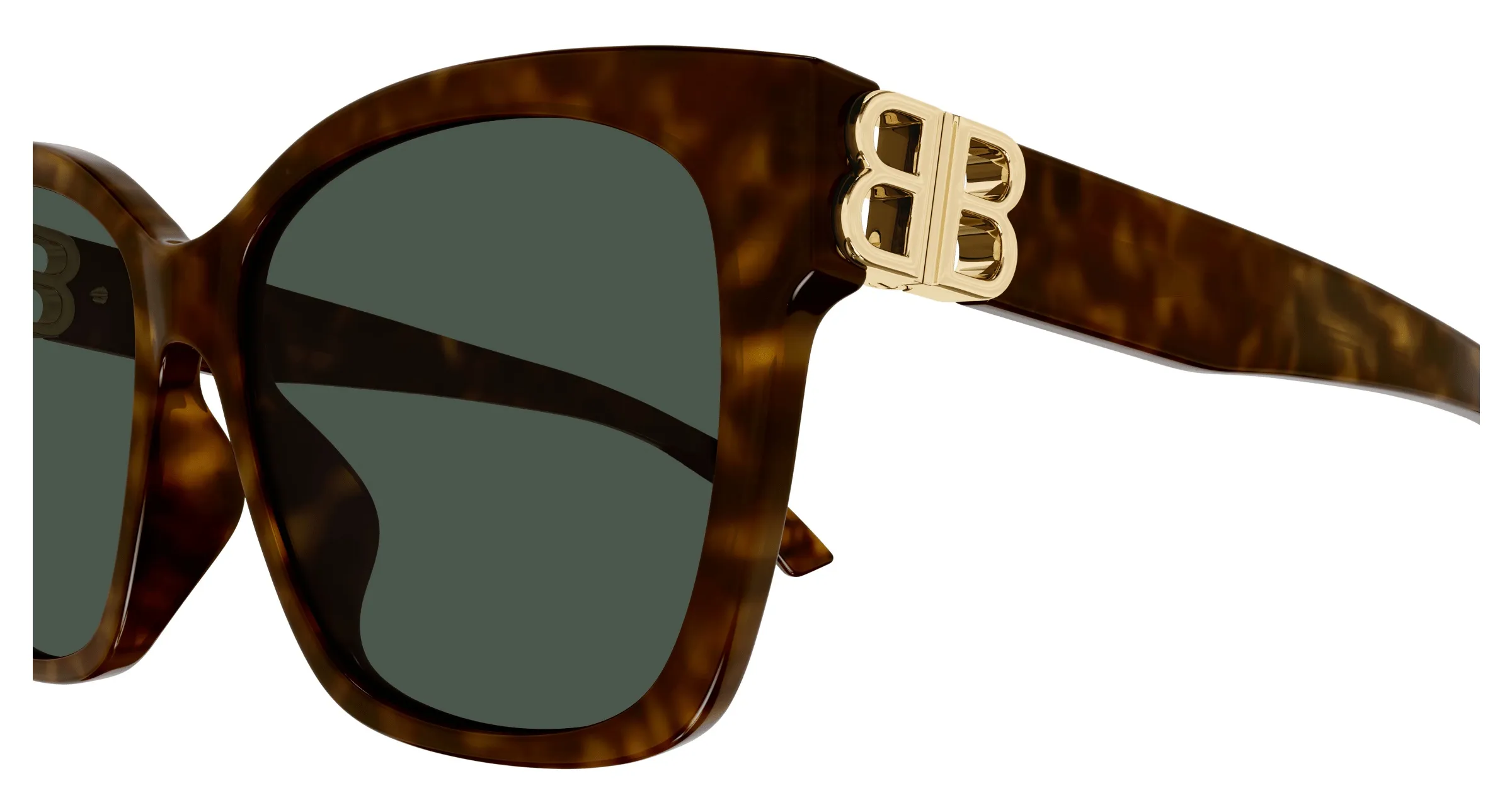 Balenciaga BB0102SA 002 havana gold green - immagine 2