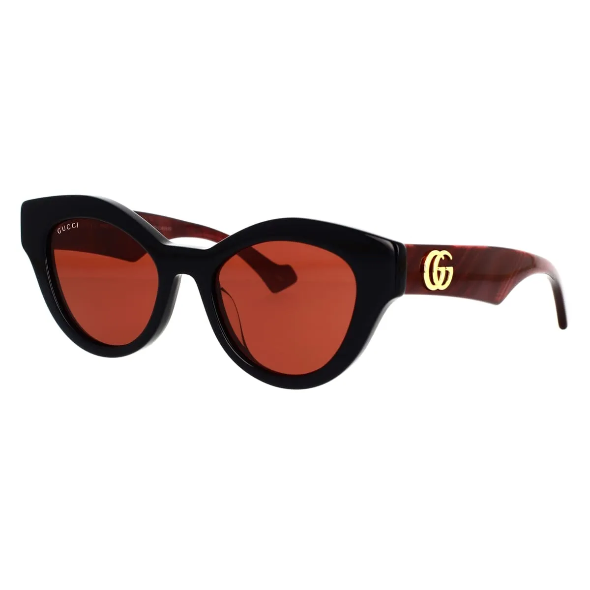 Gucci GG0957S 005 black burgundy red - immagine 2