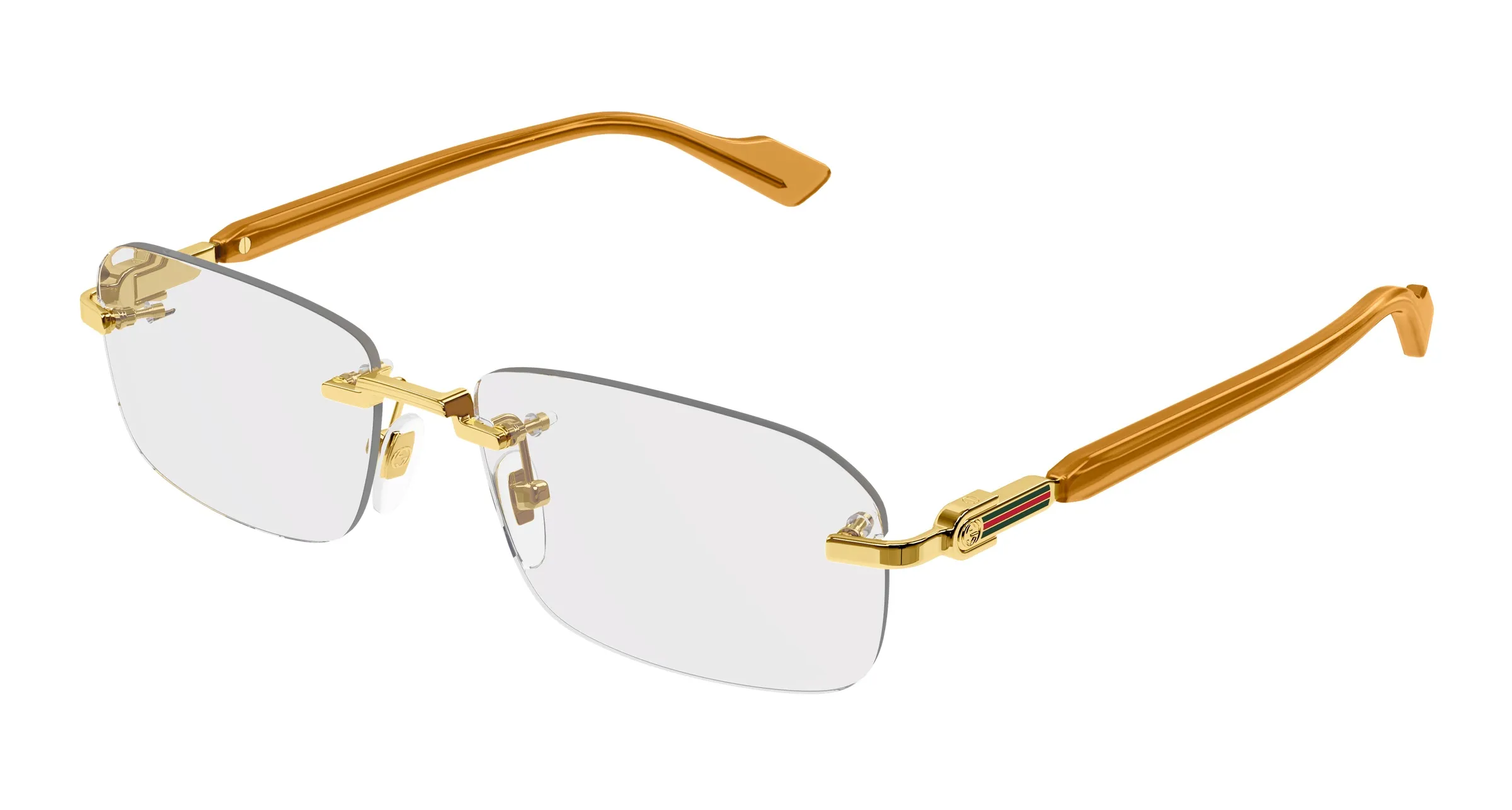 Gucci GG1221O 006 gold yellow transpare