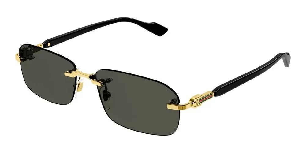 Gucci GG1221S 001 gold black grey - immagine 2