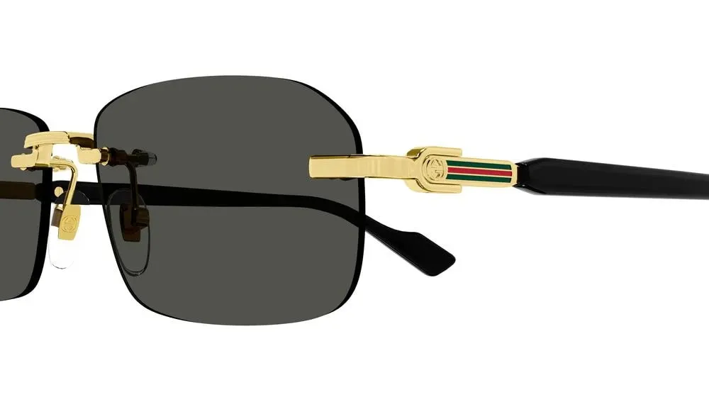 Gucci GG1221S 001 gold black grey - immagine 3