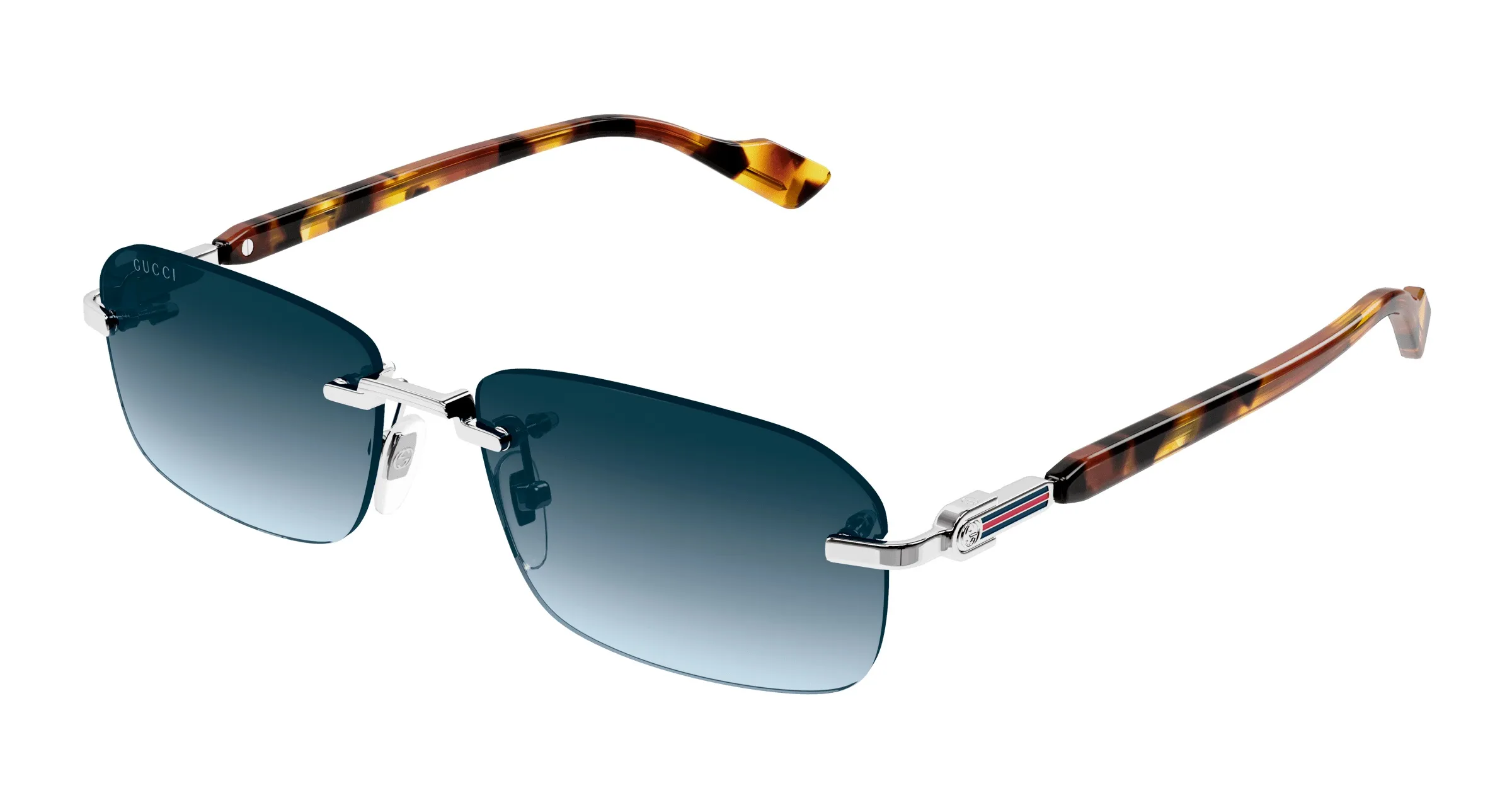 Gucci GG1221S 007 silver havana blue - immagine 2