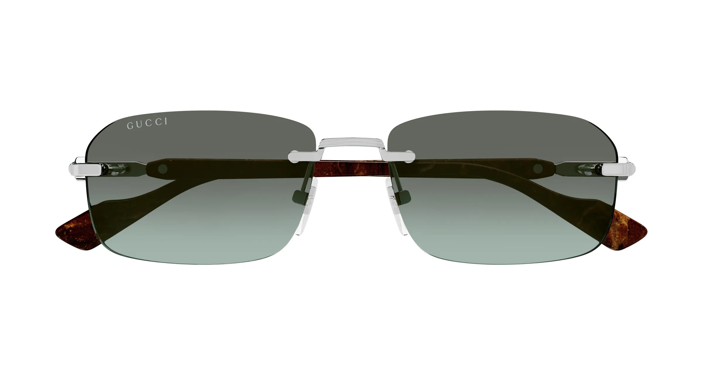 Gucci GG1221S 008 silver brown brown
