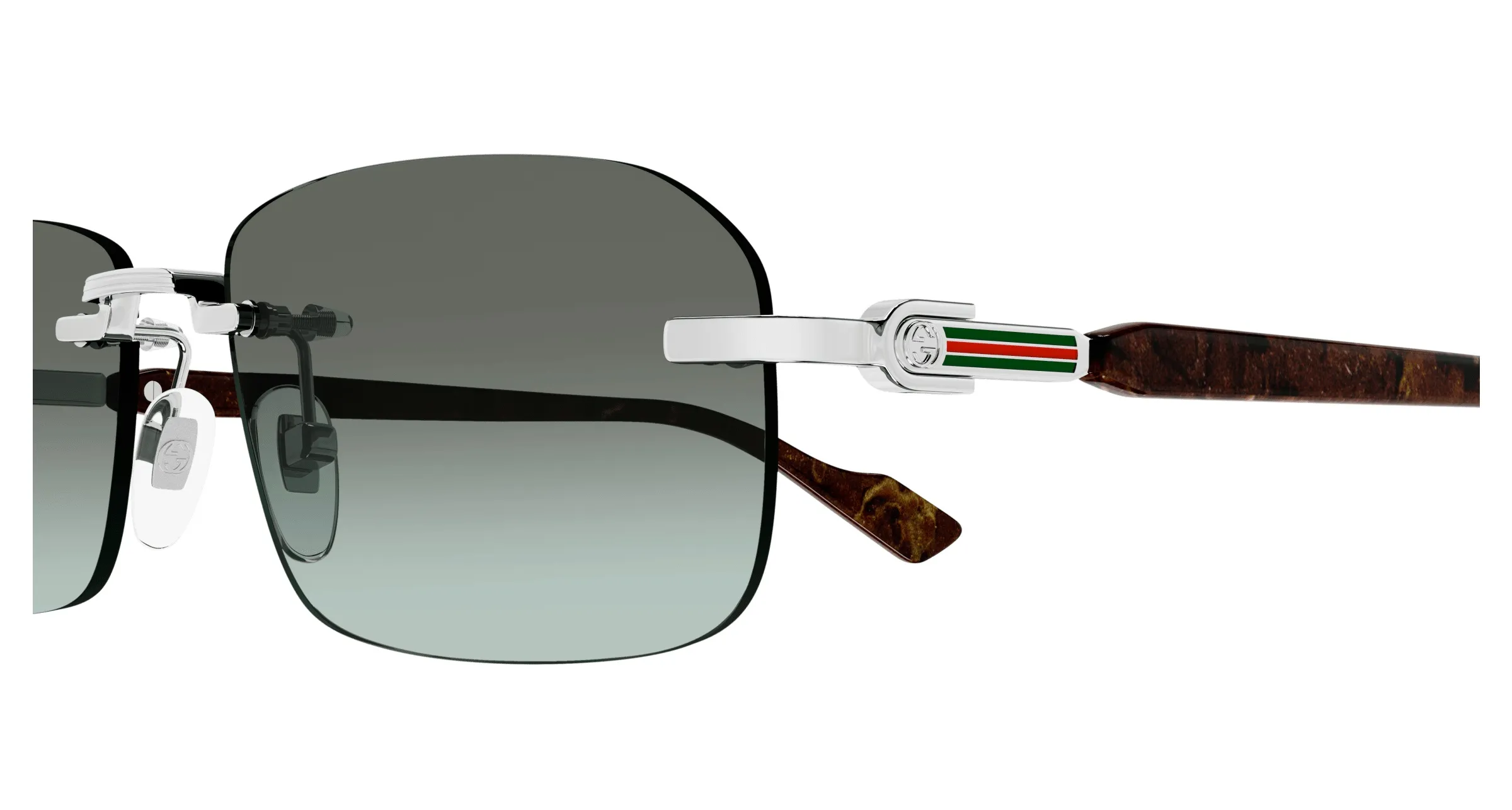 Gucci GG1221S 008 silver brown brown - immagine 2