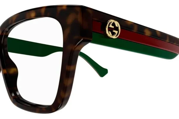 Gucci GG1302O 004 black havana transpar