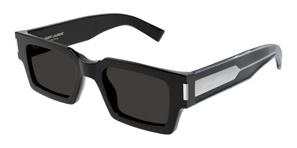 Saint Laurent SL 572 001 black crystal grey - immagine 2