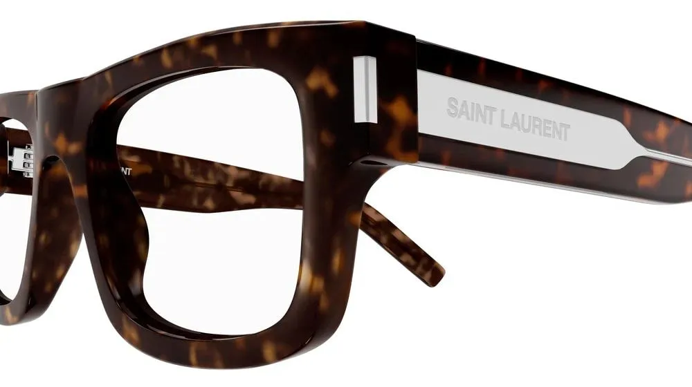 Saint Laurent SL 574 002 havana crystal transp - immagine 3