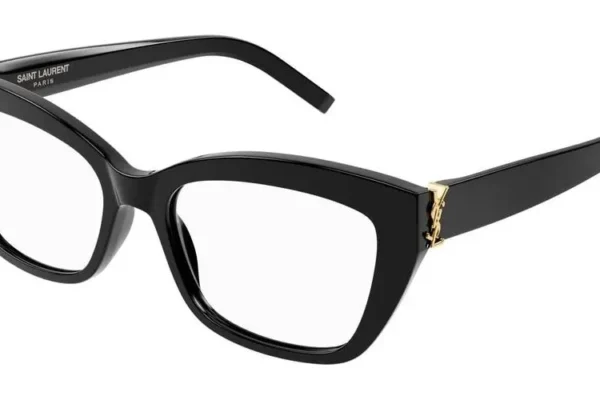 Saint Laurent SL M117 001 black black transpare