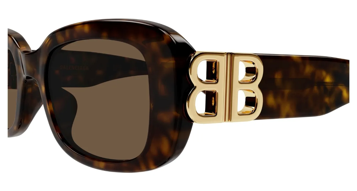 Balenciaga BB0310SK 002 havana havana brown - immagine 2
