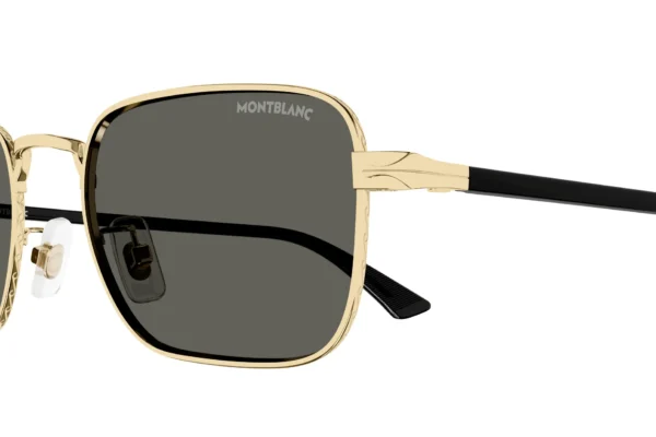 Montblanc MB0339S 001 gold black smoke