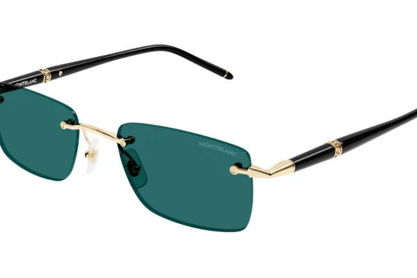 Montblanc MB0344S 006 gold black green