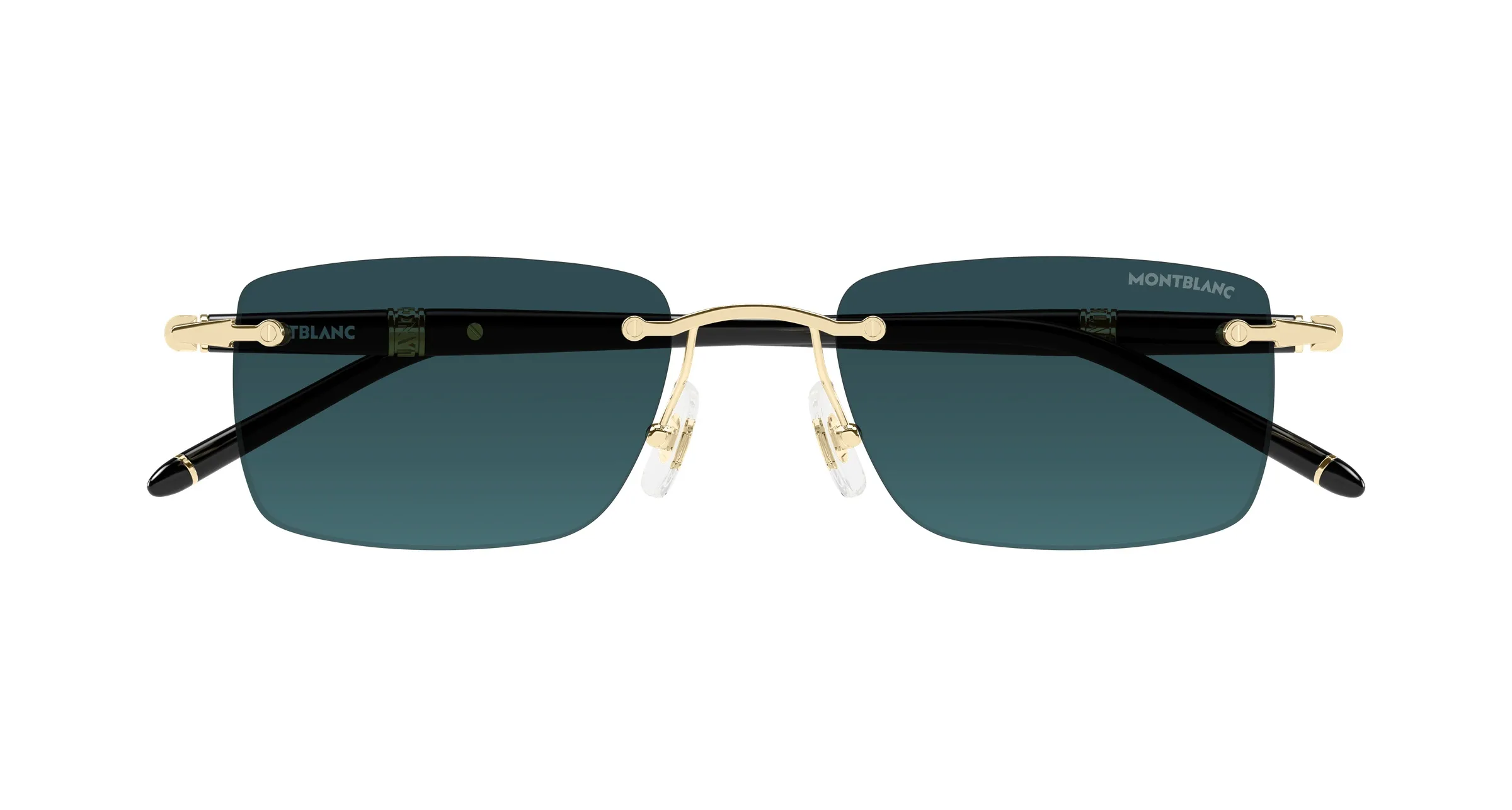 Montblanc MB0344S 008 gold black grey