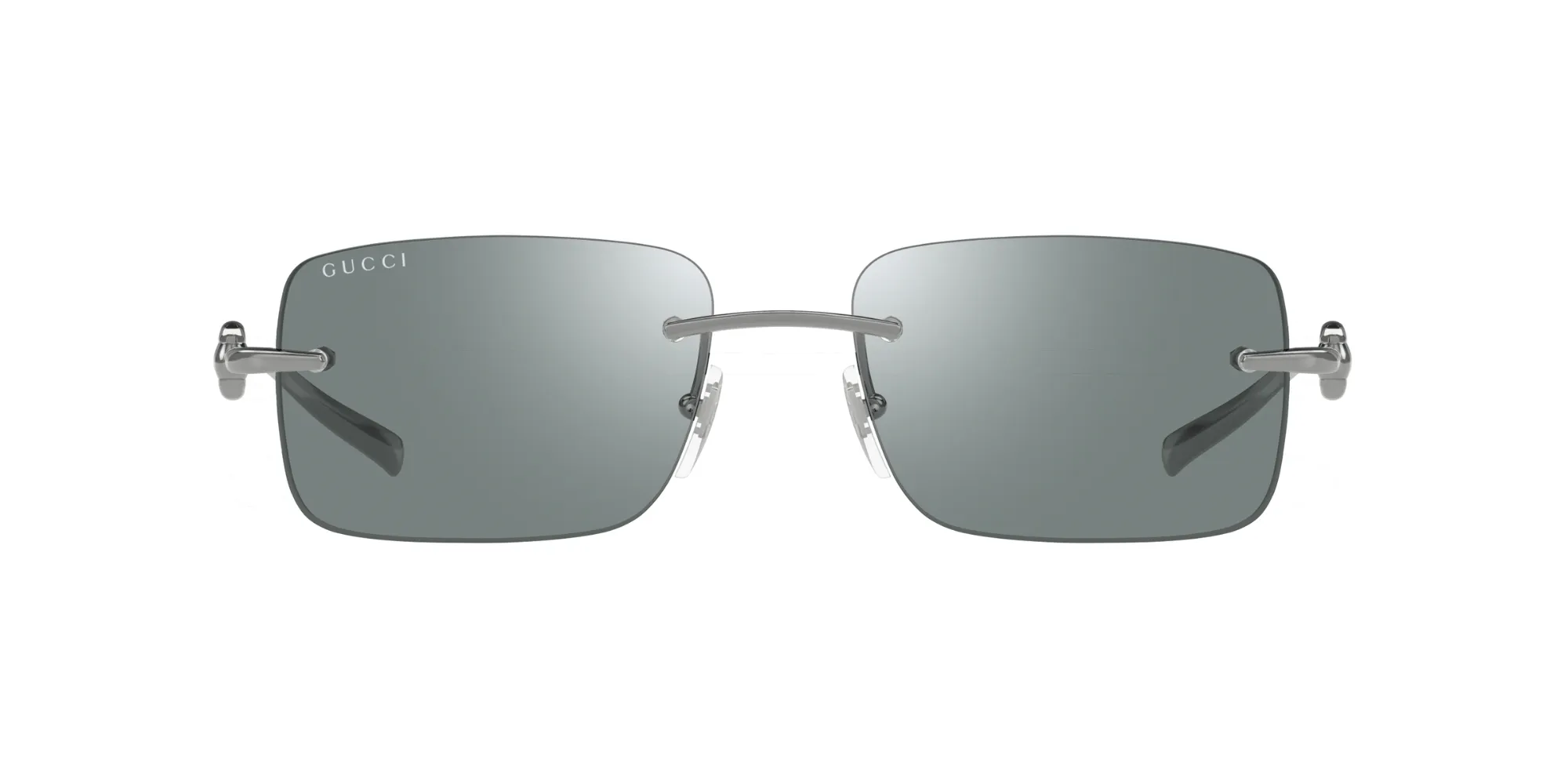 Gucci GG1703S 002 silver silver green