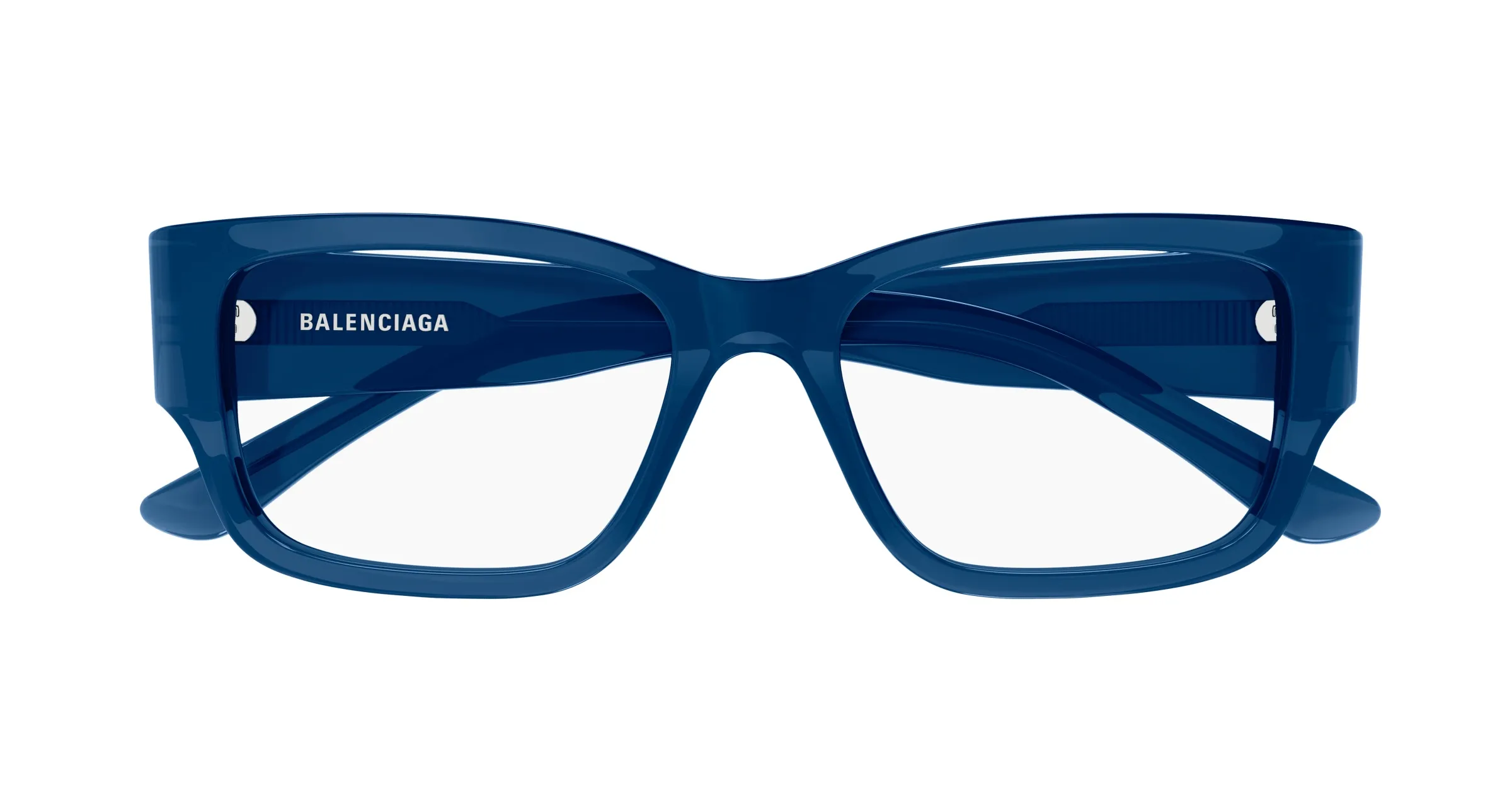 Balenciaga BB0371O 003 blue blue transparent