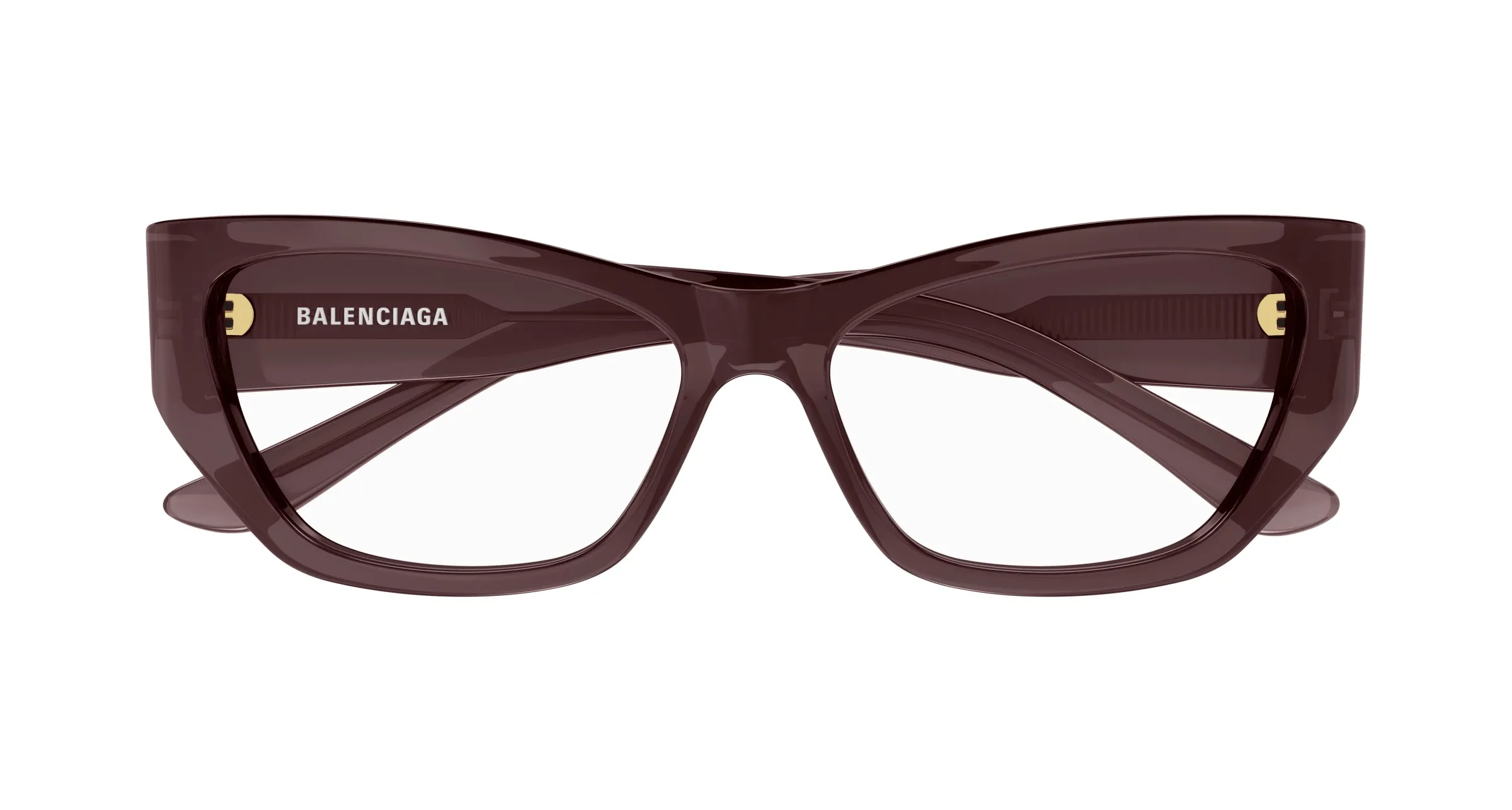 Balenciaga BB0372O 004 violet violet transpa