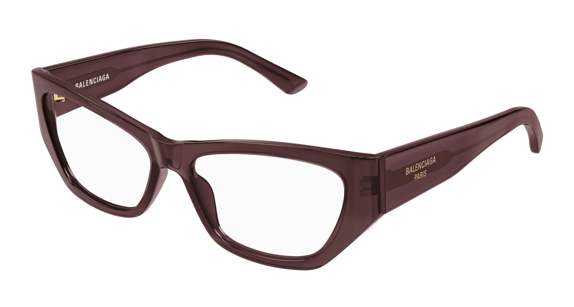 Balenciaga BB0372O 004 violet violet transpa - immagine 2
