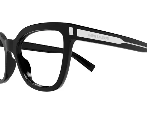 Saint Laurent SL 748 001 black crystal transpa