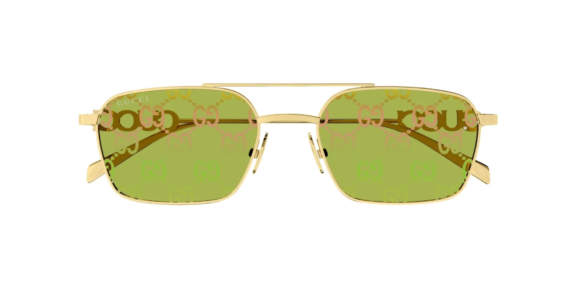 Gucci GG1804S 002 gold gold green