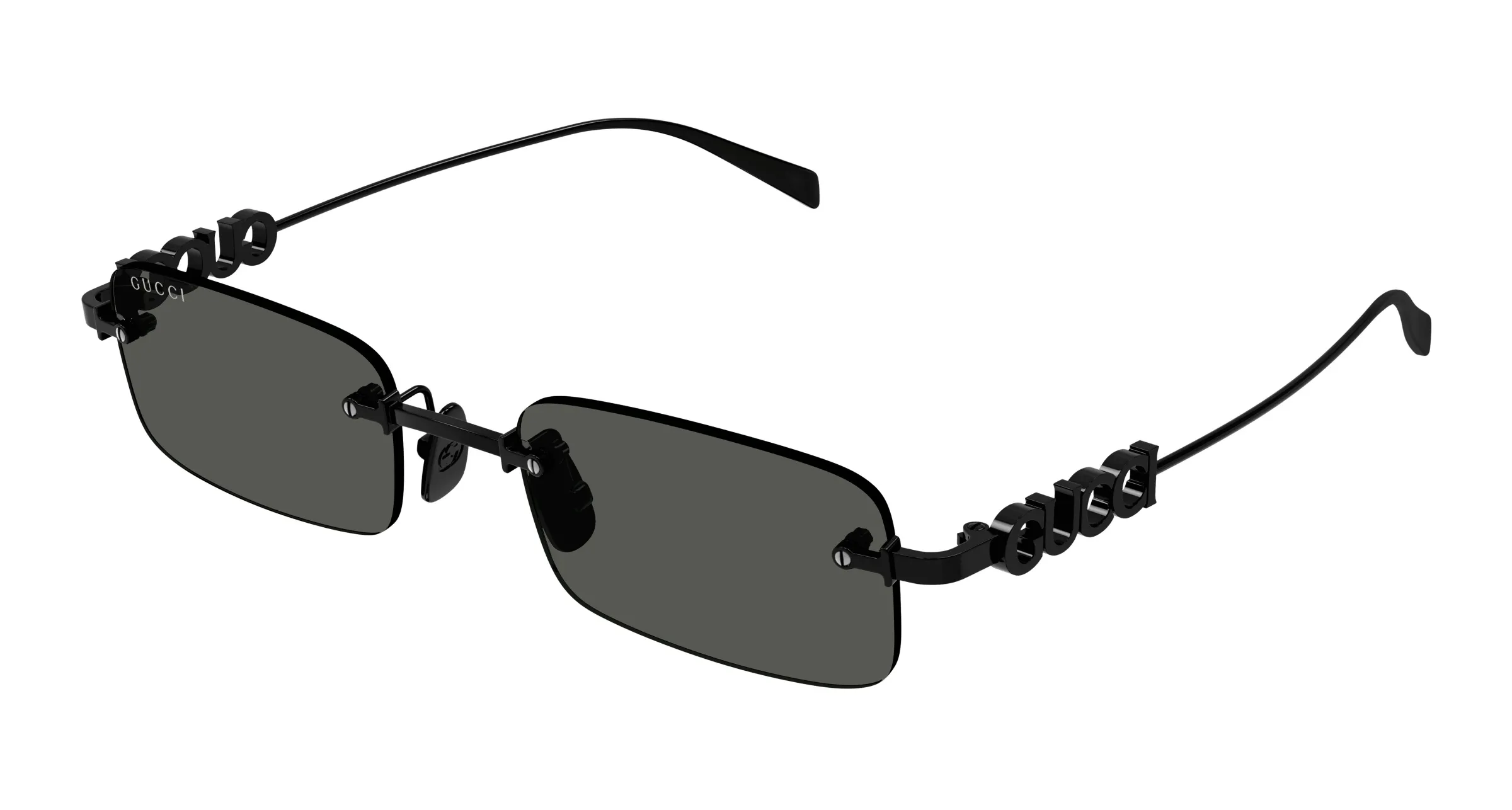 Gucci GG1808S 001 black black grey - immagine 2