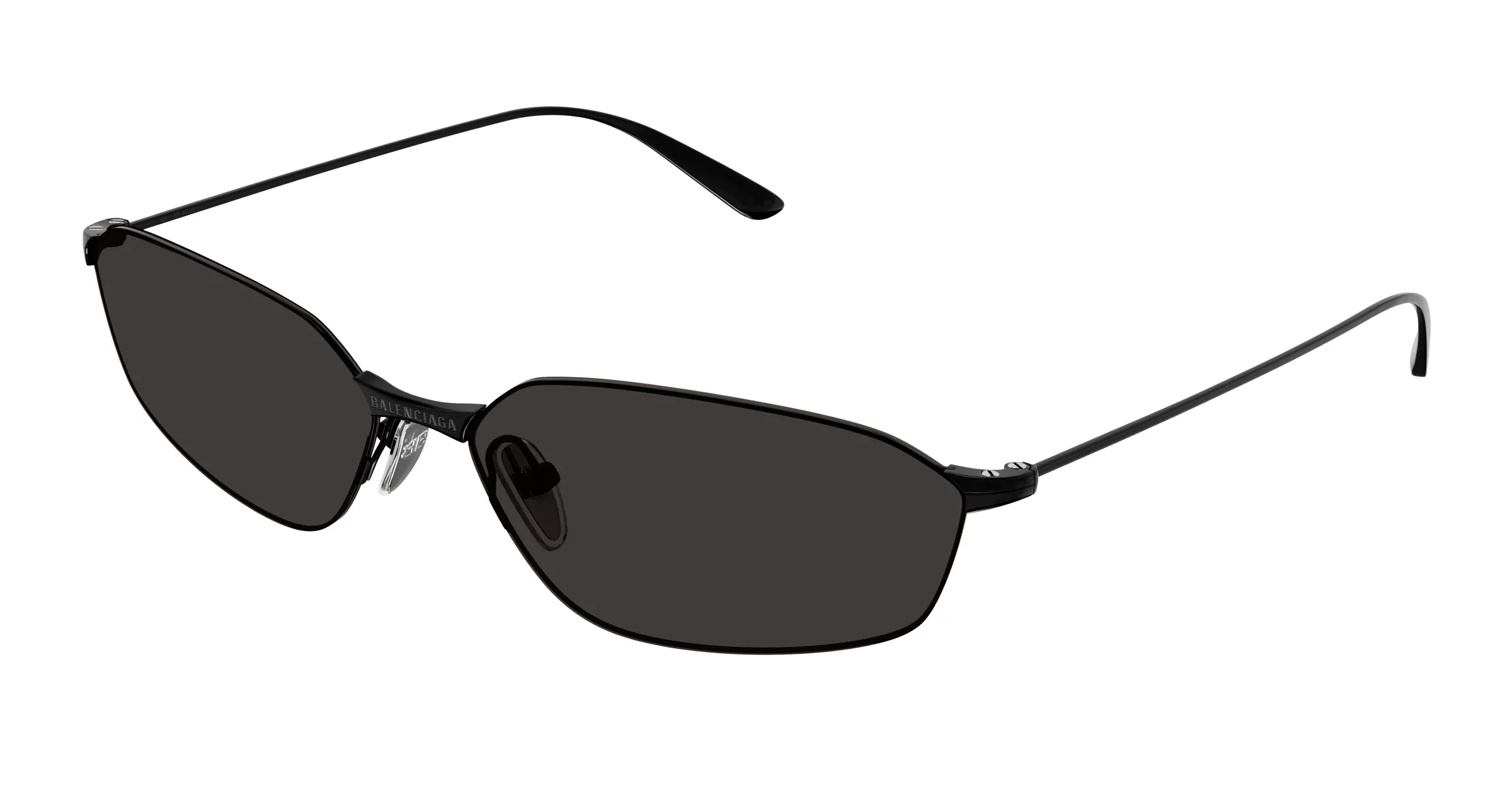 Balenciaga BB0412S 001 black black grey - immagine 2