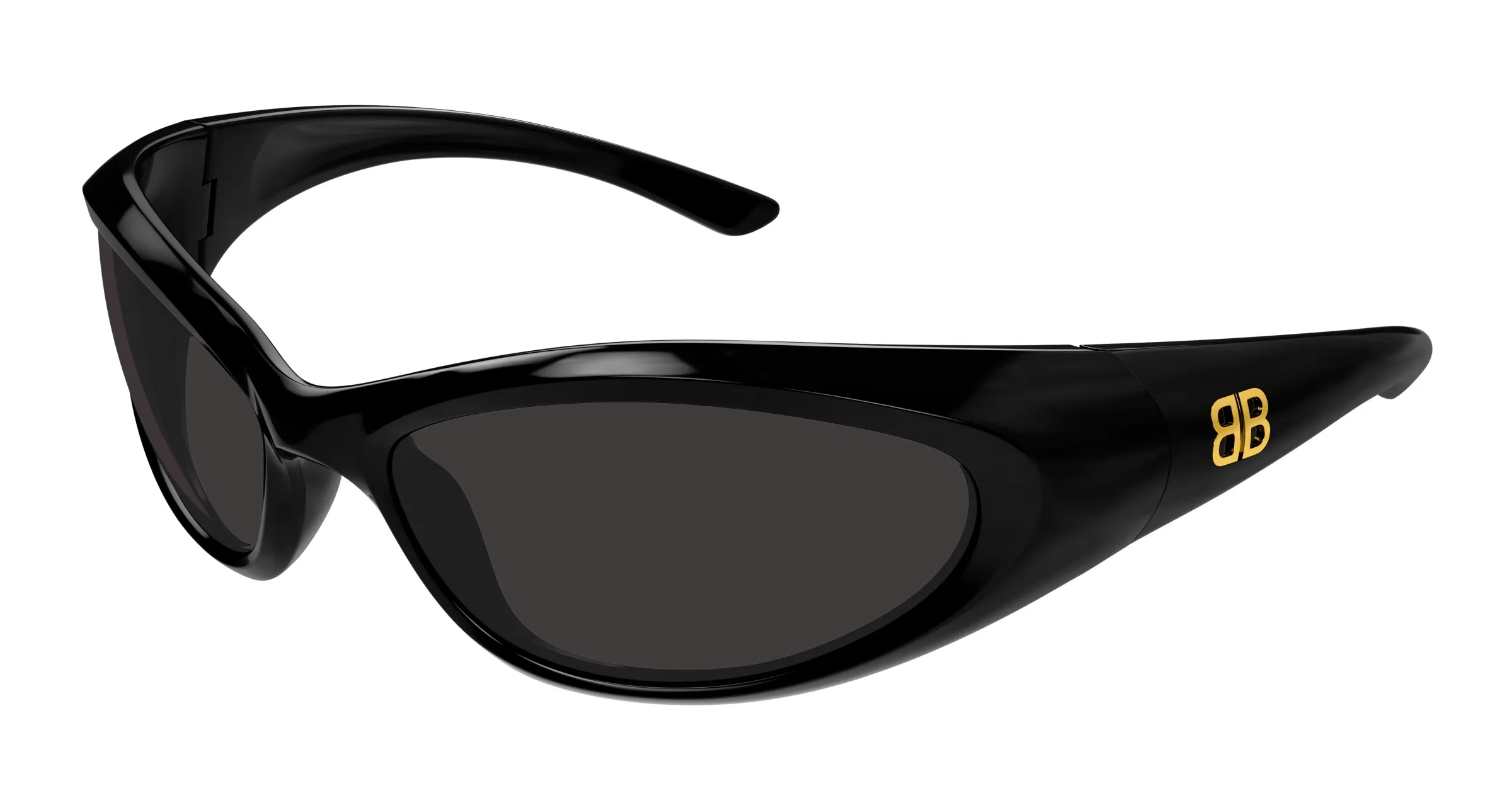 Balenciaga BB0384S 001 black black grey - immagine 3