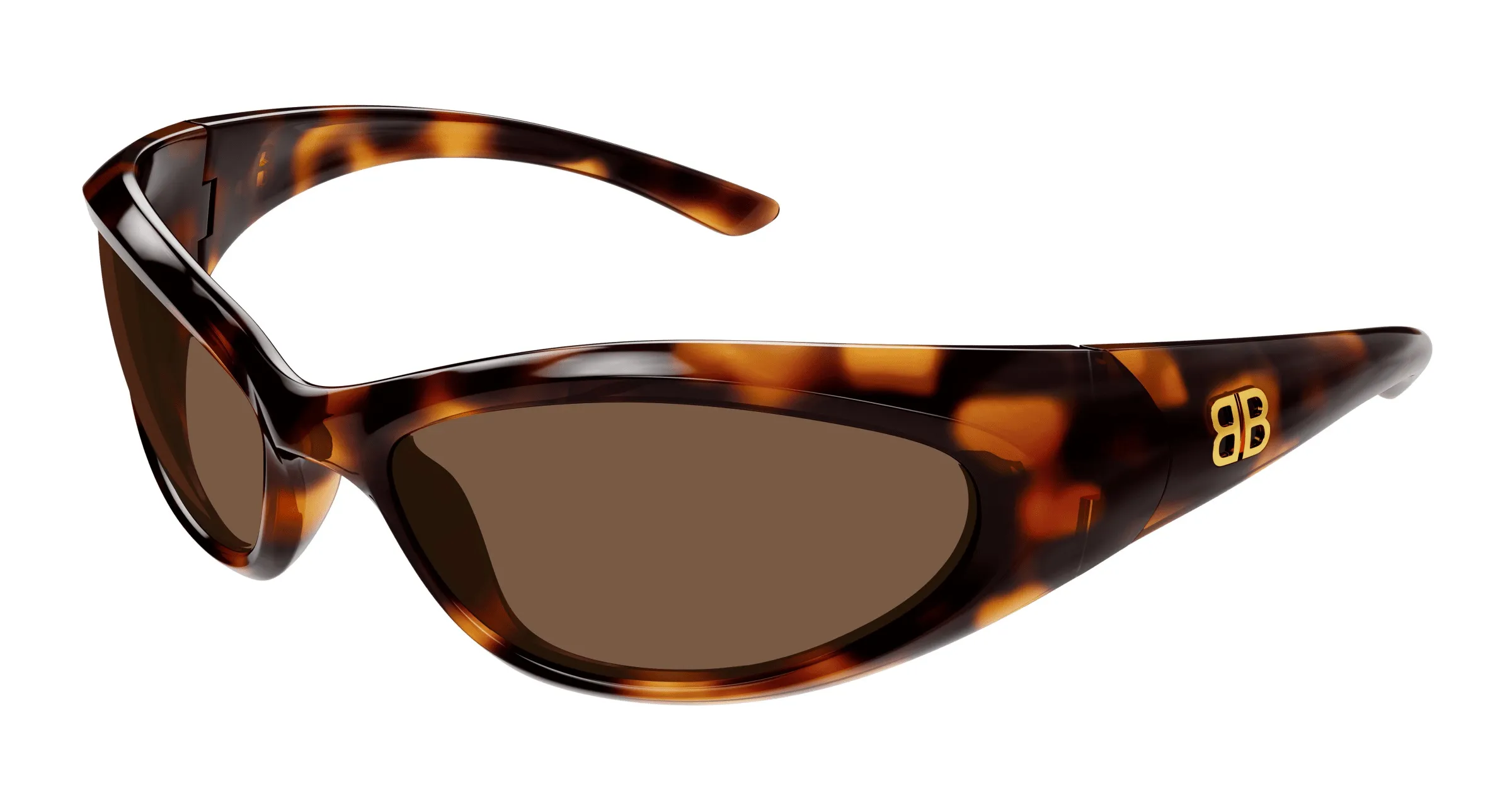 Balenciaga BB0384S 002 havana havana brown - immagine 2