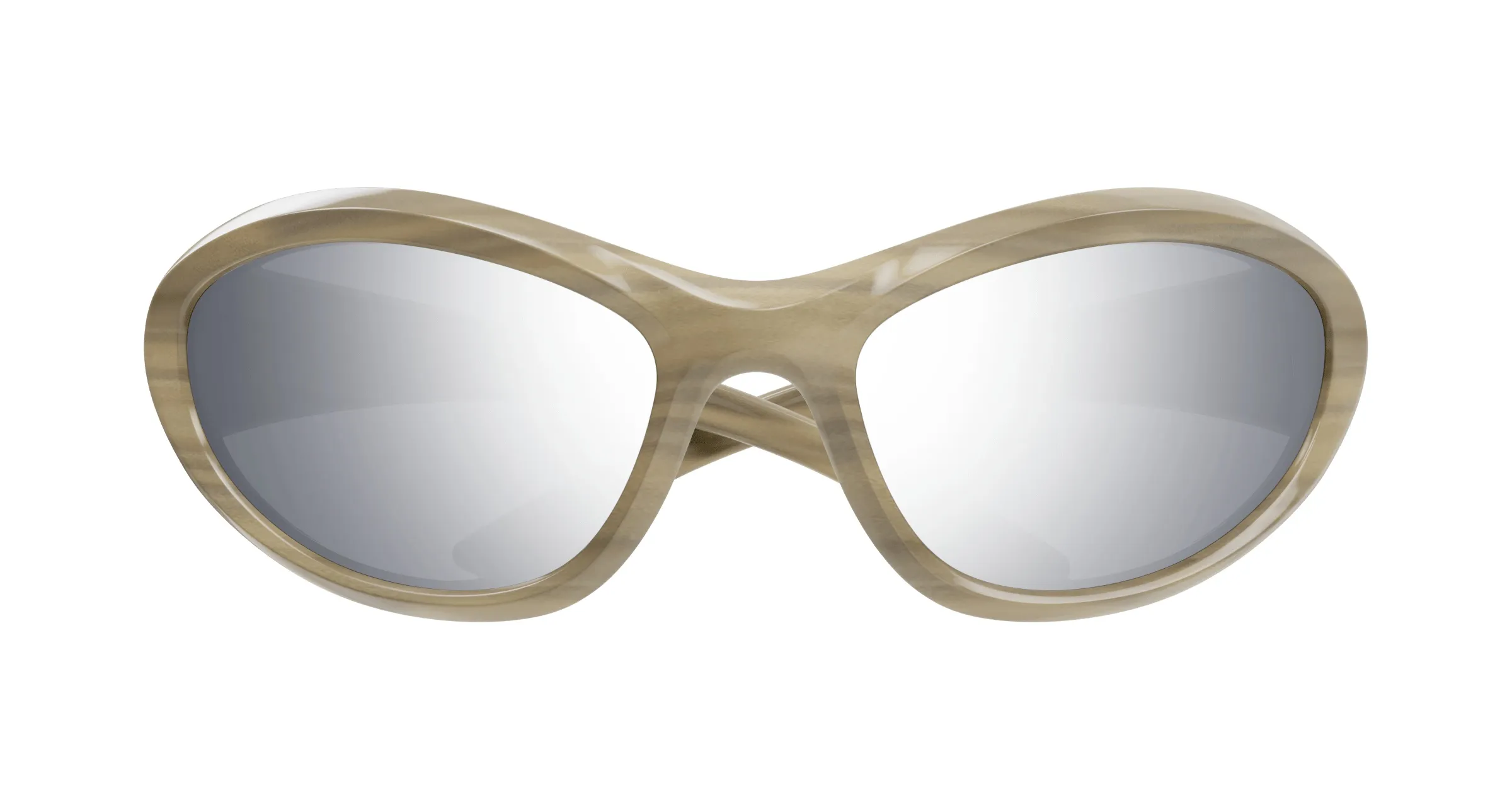 Balenciaga BB0384S 004 ivory ivory silver