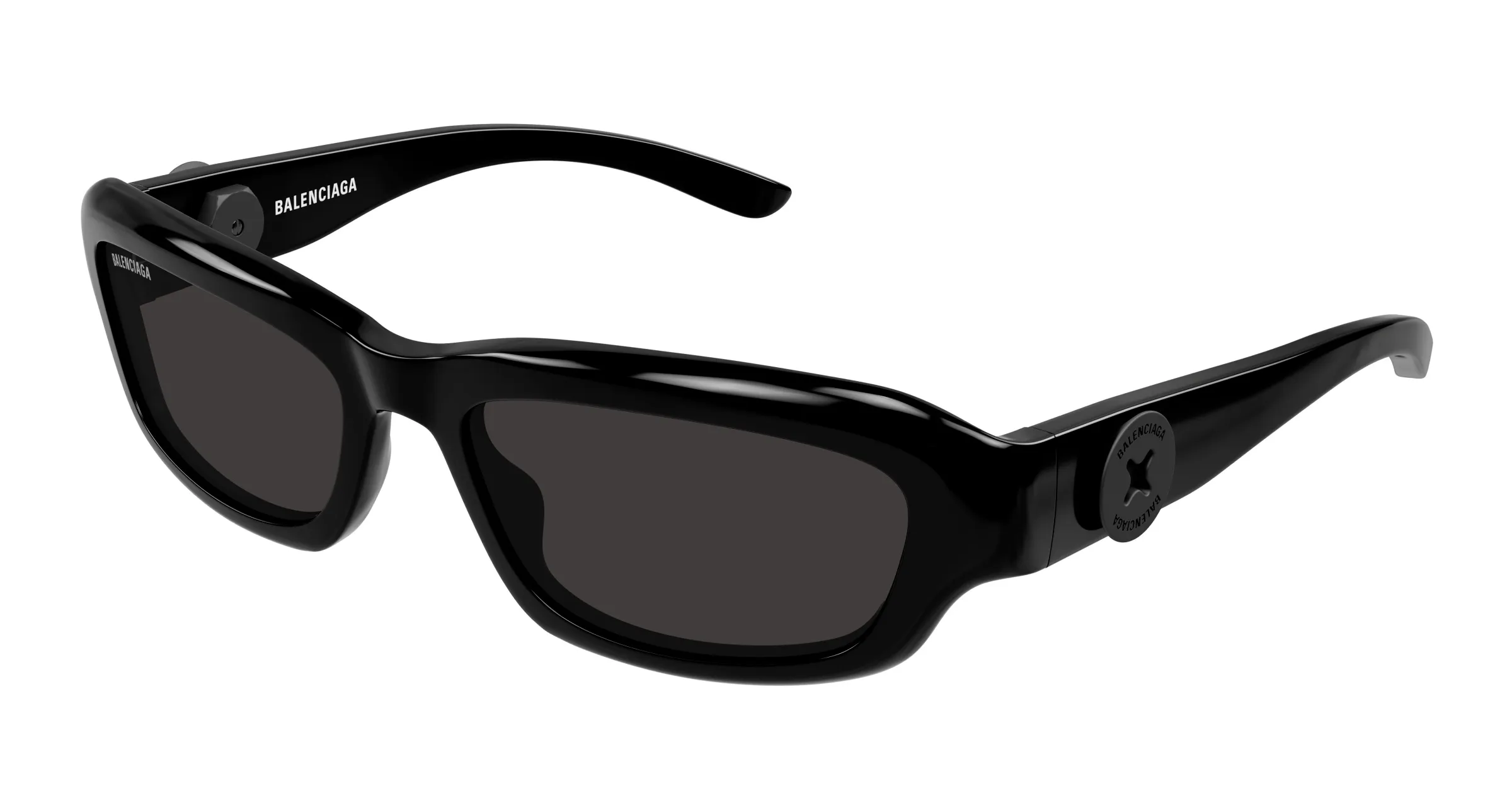 Balenciaga BB0409S 001 black black grey - immagine 3