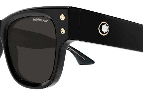 Montblanc MB0381S 001 black black grey