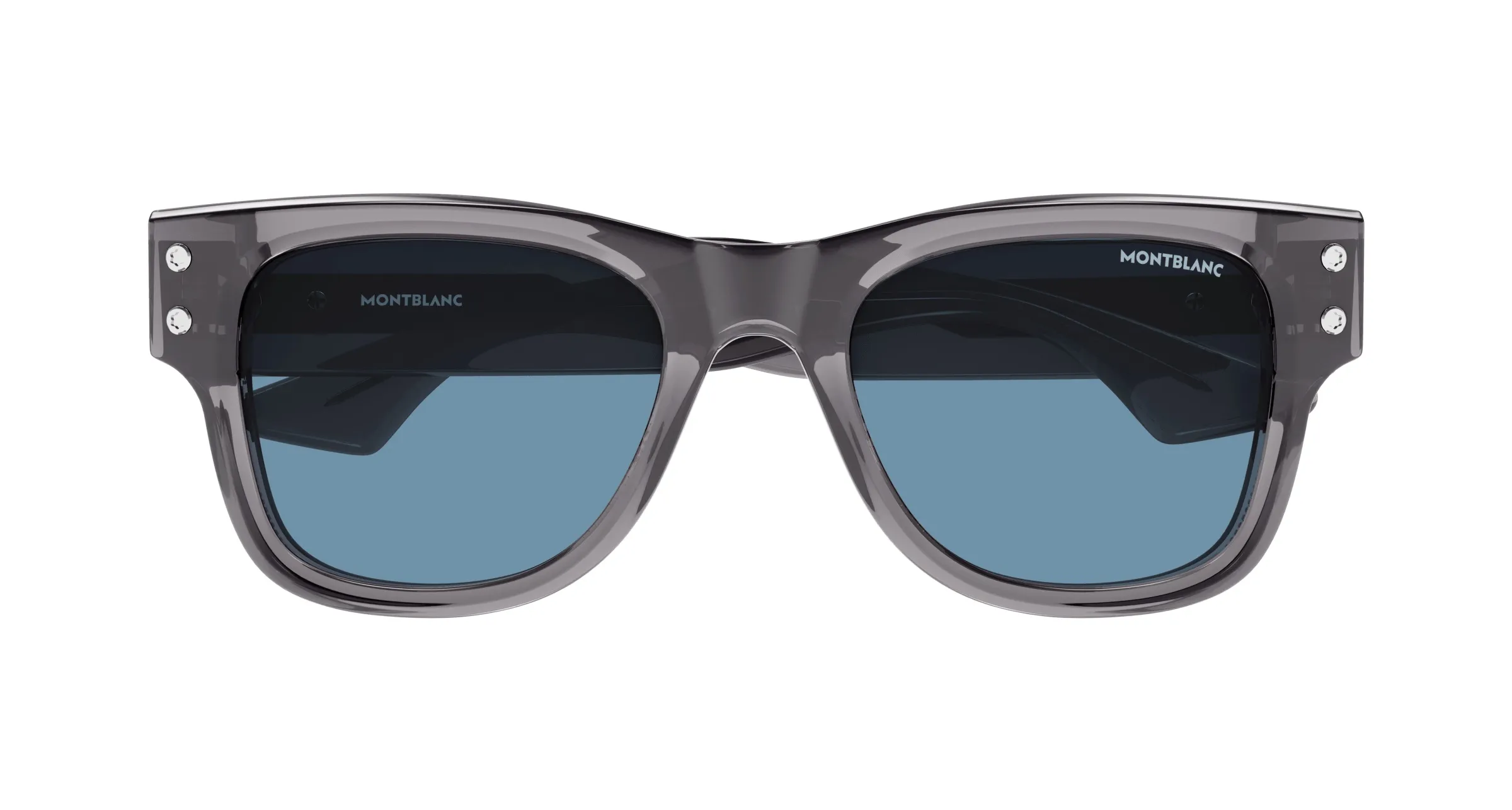 Montblanc MB0381S 004 grey grey light blue