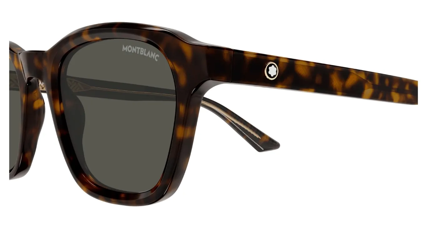 Montblanc MB0384S 002 havana havana grey - immagine 2