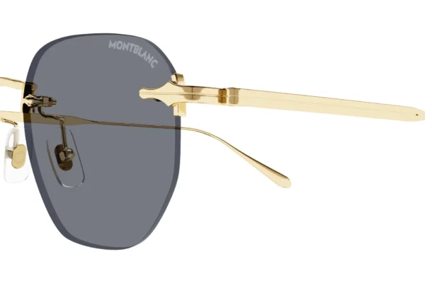 Montblanc MB0405S 001 gold gold grey