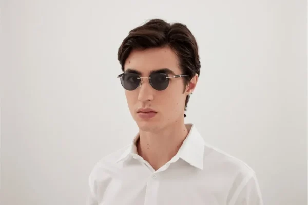 Montblanc MB0412S 001 gold black grey