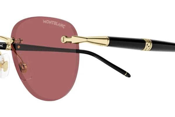 Montblanc MB0412S 003 gold black orange