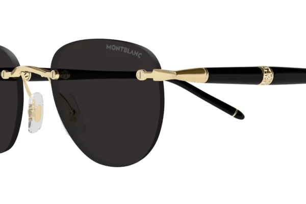 Montblanc MB0412S 005 gold black grey