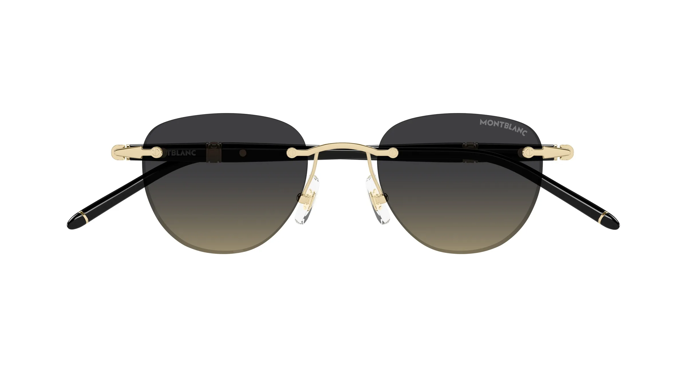 Montblanc MB0412S 007 gold black orange