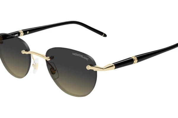 Montblanc MB0412S 007 gold black orange