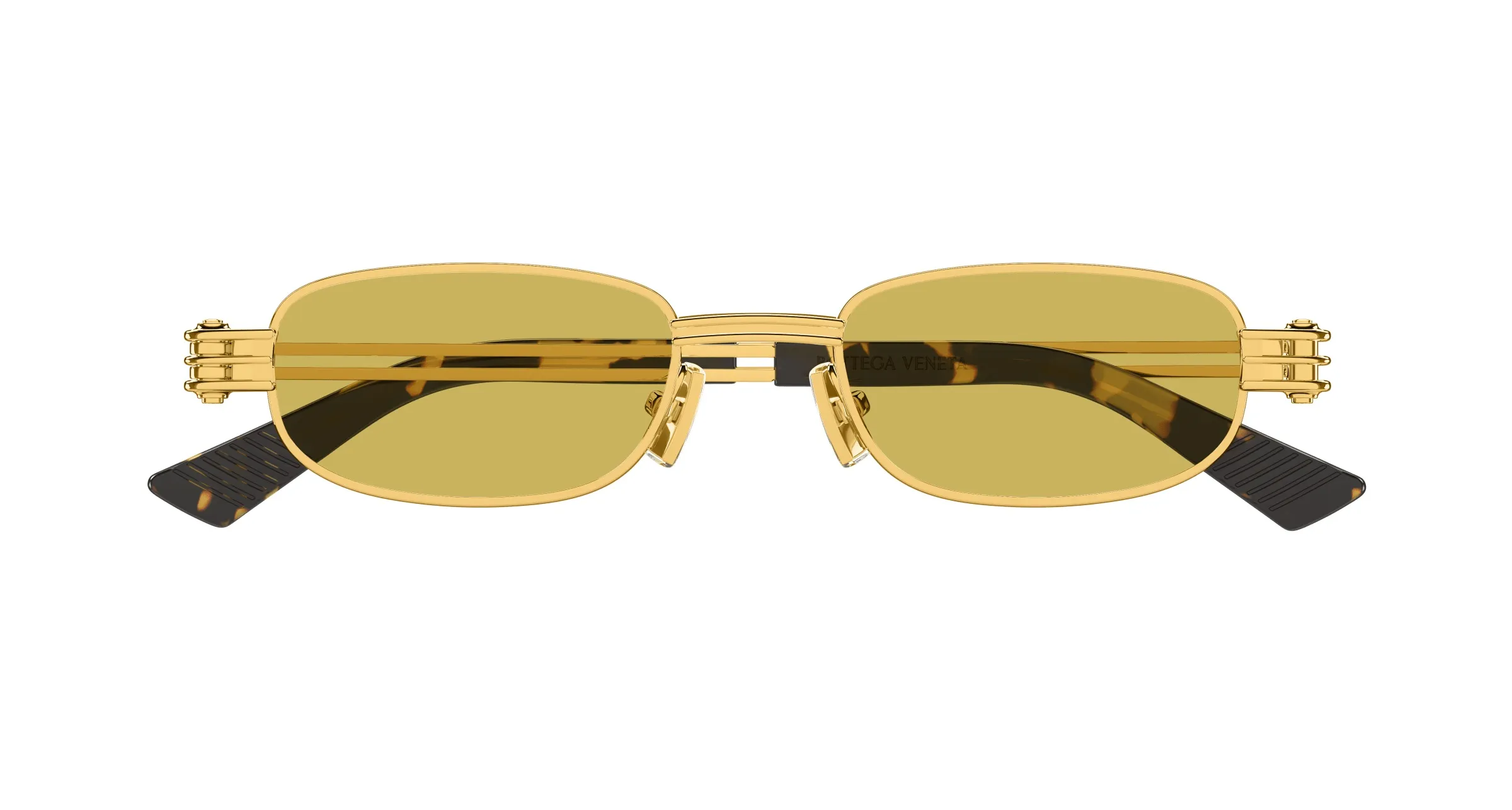 Bottega Veneta BV1381S 002 gold gold yellow