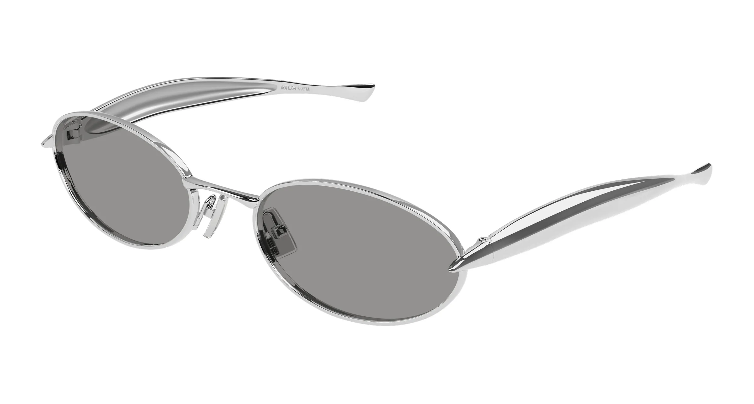 Bottega Veneta BV1386S 007 silver silver grey - immagine 2
