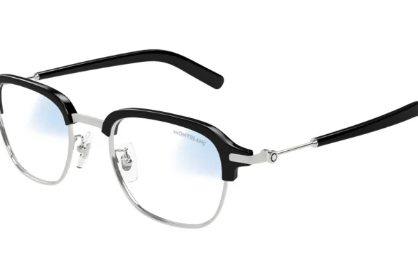 Montblanc MB0390S 001 silver silver transpa