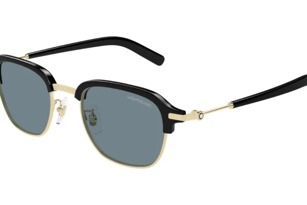 Montblanc MB0390S 002 gold gold blue