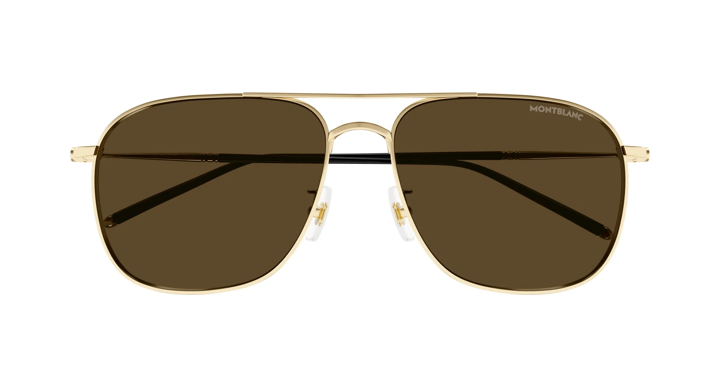 Montblanc MB0417SA 003 gold gold brown