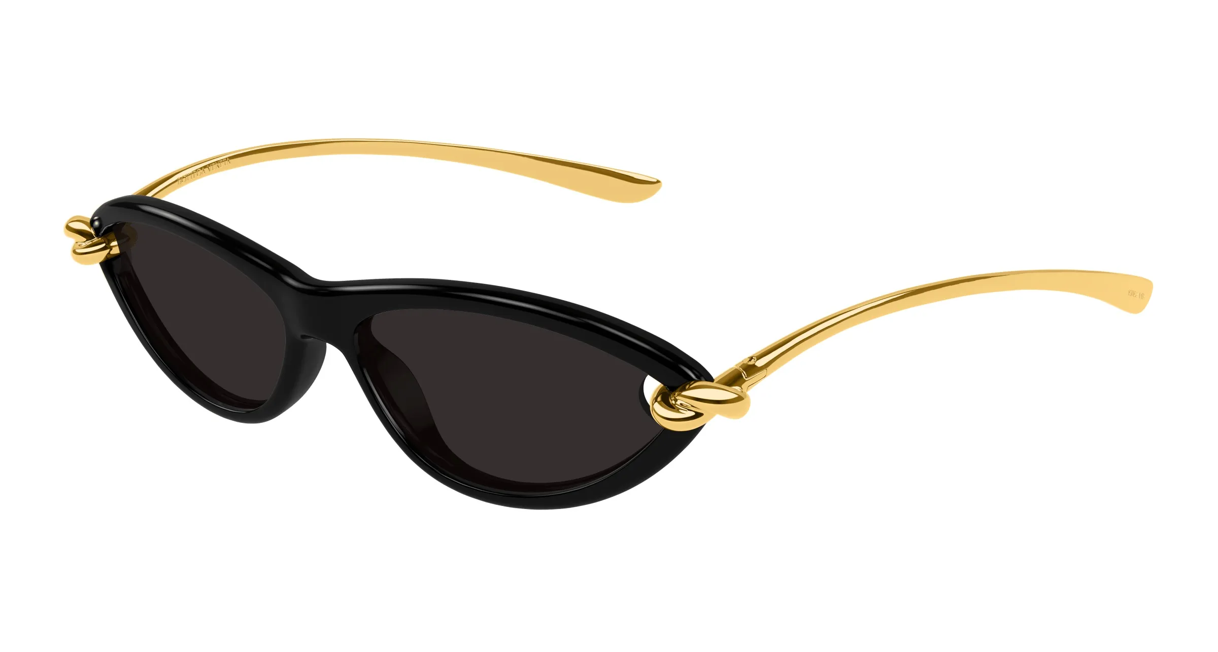 Bottega Veneta BV1390S 001 black gold grey - immagine 2