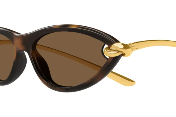 Bottega Veneta BV1390S 002 havana gold brown