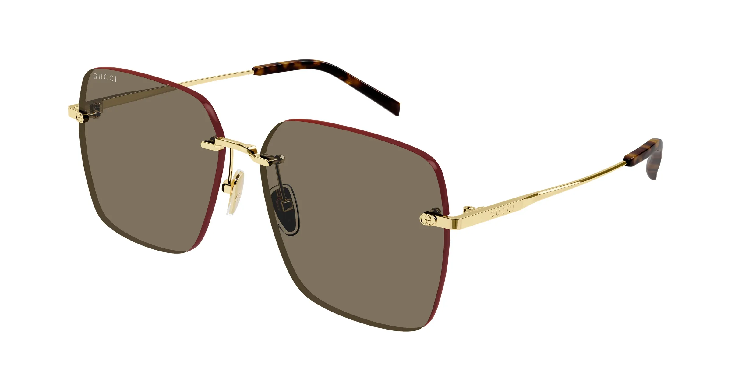 Gucci GG1955SA 002 gold gold brown - immagine 3
